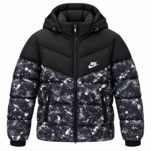Ανδρικό Μαύρο Puffer Μπουφάν Nike